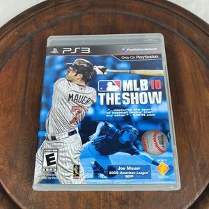 MLB 10 The Show PlayStation 3 PS3 Disc & Manual